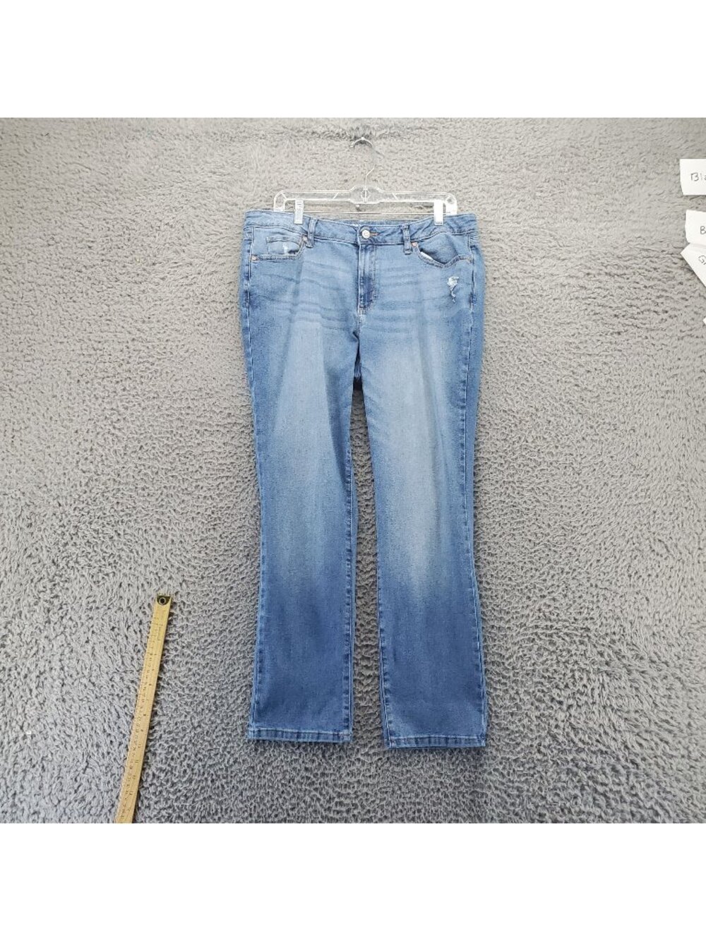 SONOMA Jeans Womens 16R Blue Straight Recycled Blend Denim *Read*
